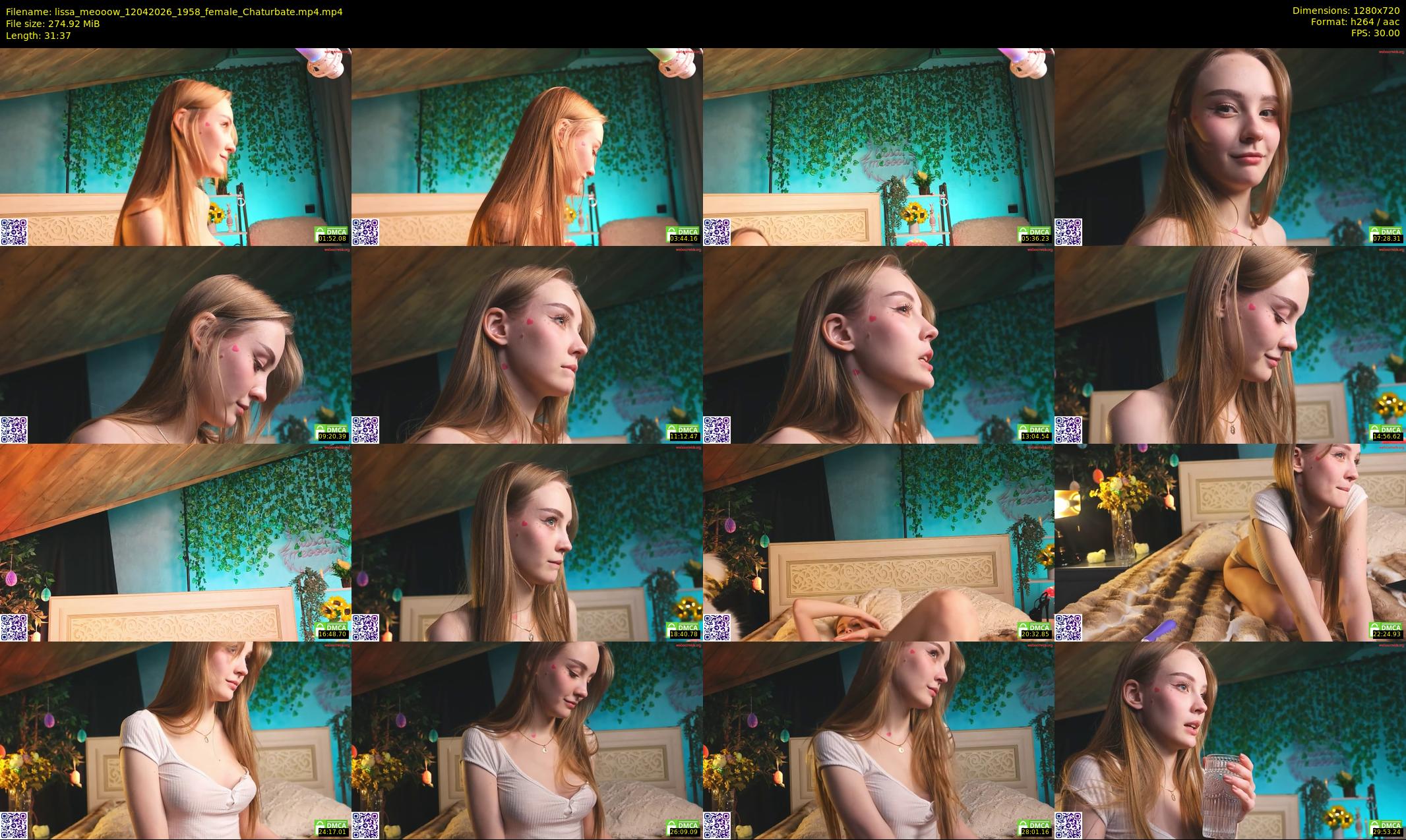 lissa_meooow — 32 minute Chaturbate female cam show recording, 720p, Apr 12, 2026