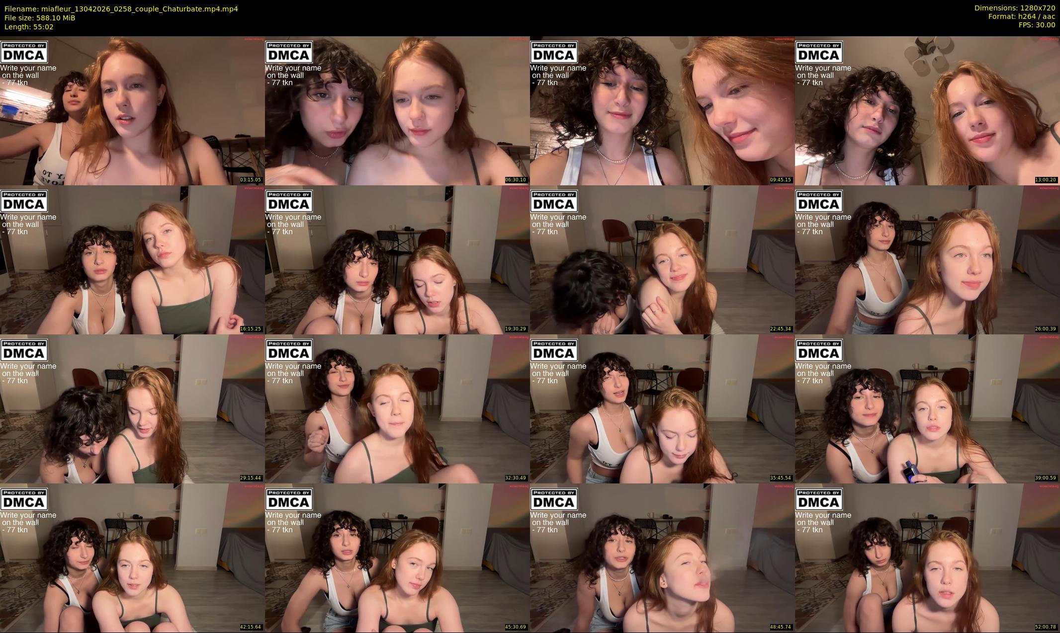 miafleur — 56 minute Chaturbate female cam show recording, 720p, Apr 13, 2026