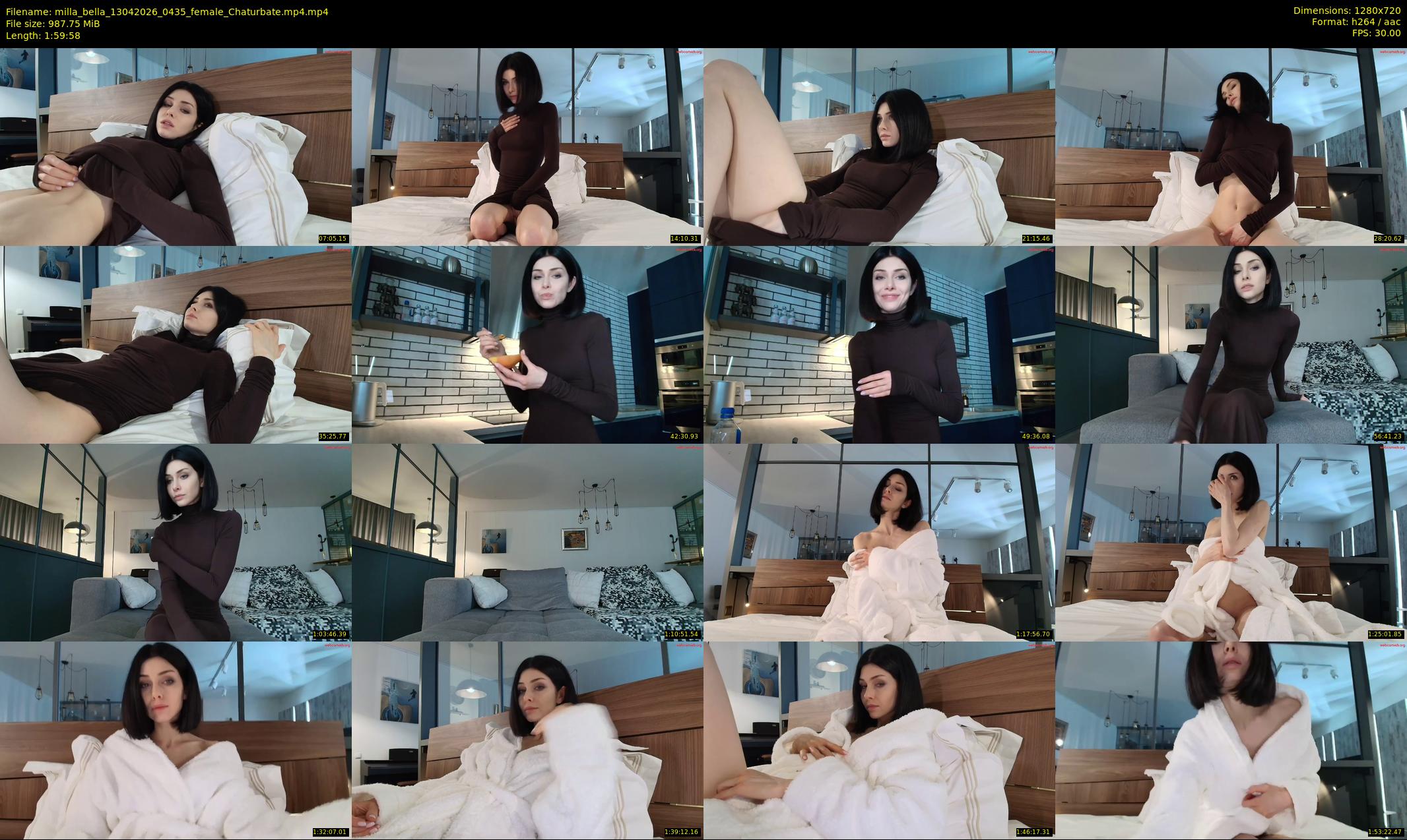 milla_bella — 120 minute Chaturbate female cam show recording, 720p, Apr 13, 2026