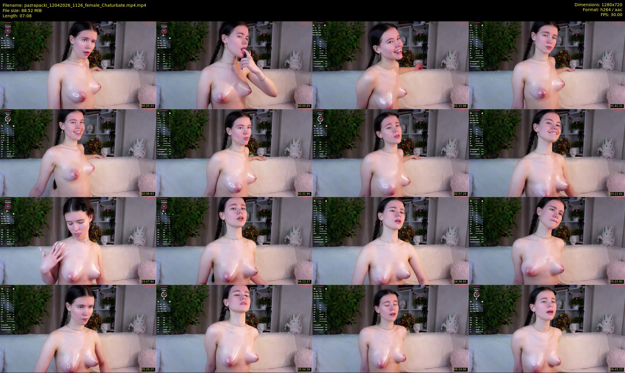 pazrapacki — 8 minute Chaturbate female cam show recording, 720p, Apr 12, 2026