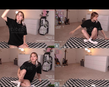 petitebrat — 106 minute Chaturbate female cam show recording, 720p, Apr 12, 2026