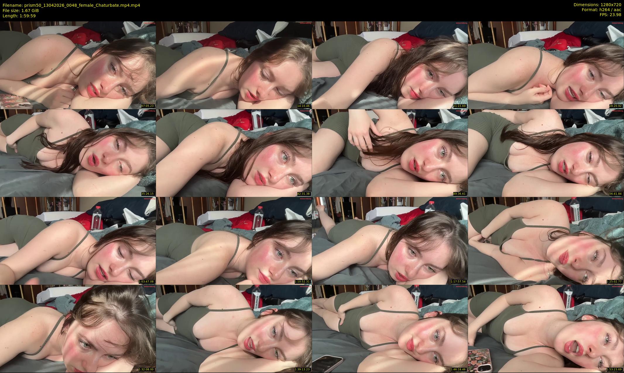 prism50 — 120 minute Chaturbate female cam show recording, 720p, Apr 13, 2026