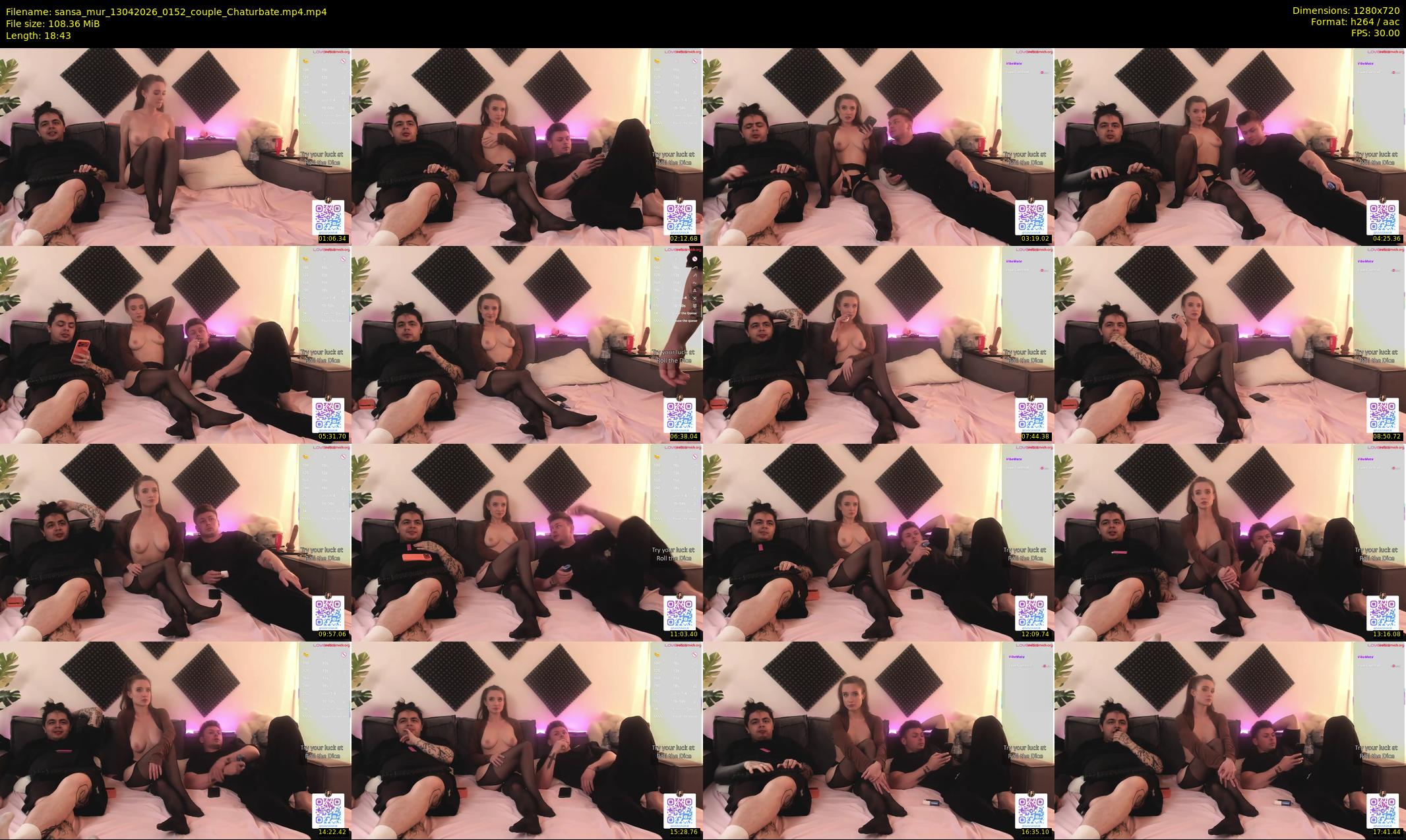 sansa_mur — 19 minute Chaturbate female cam show recording, 720p, Apr 13, 2026