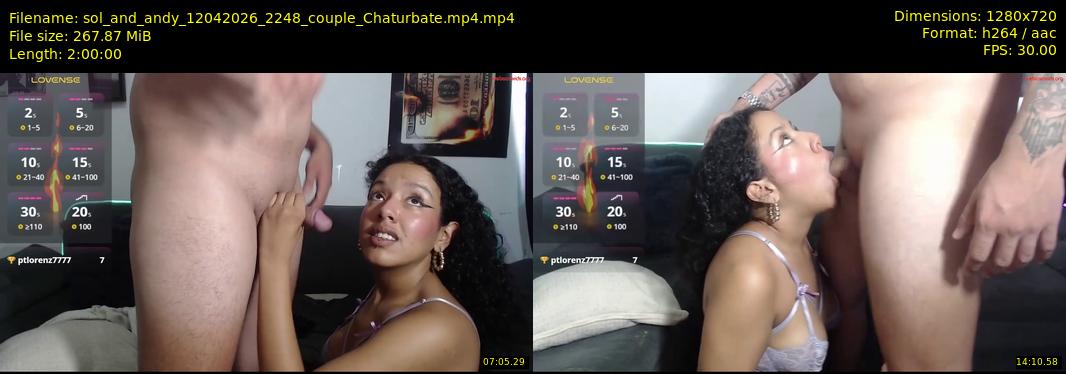 sol_and_andy — 120 minute Chaturbate couple cam show recording, 720p, Apr 12, 2026