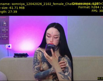 somniya — 28 minute Chaturbate couple cam show recording, 720p, Apr 12, 2026