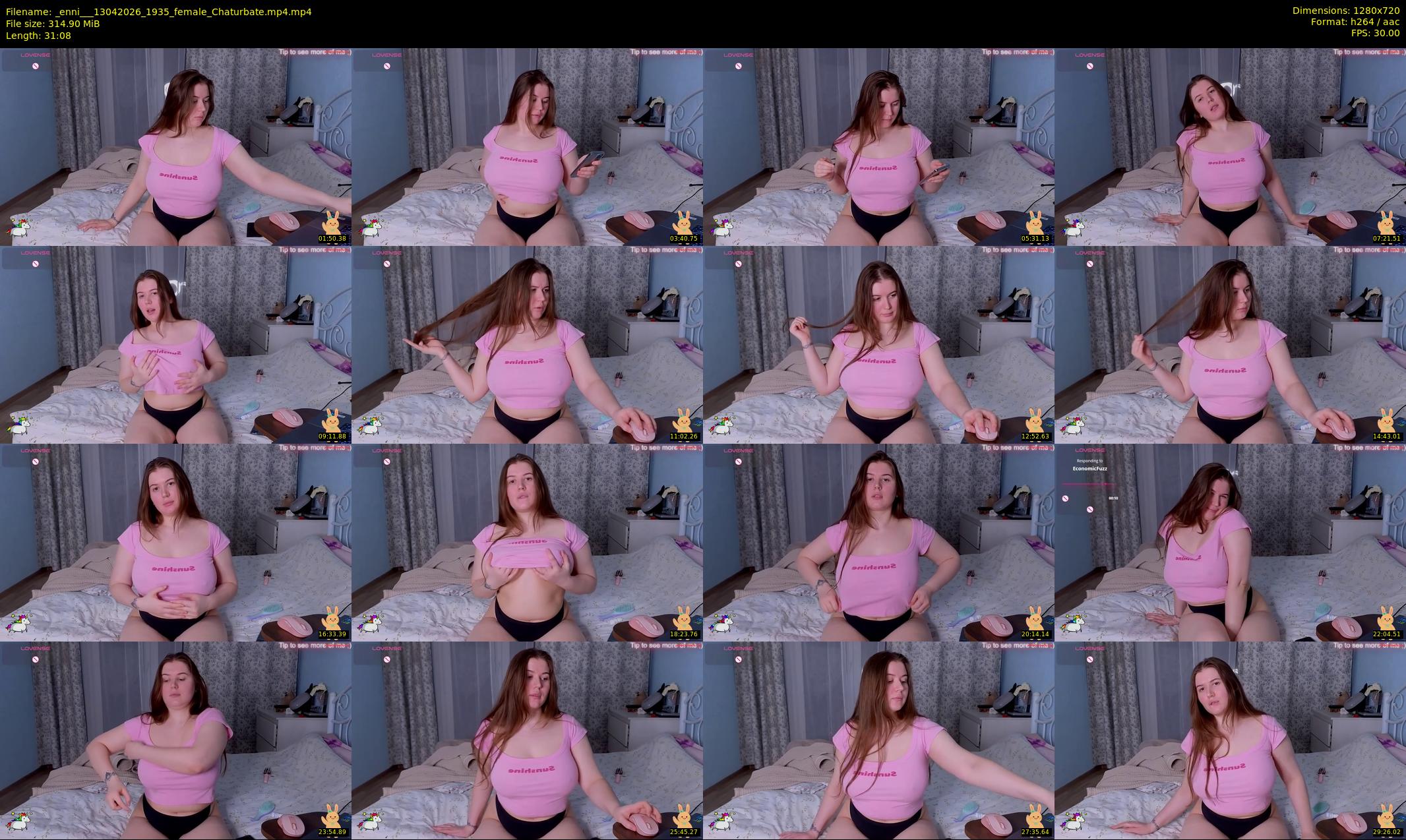 _enni__ — 32 minute Chaturbate female cam show recording, 720p, Apr 13, 2026