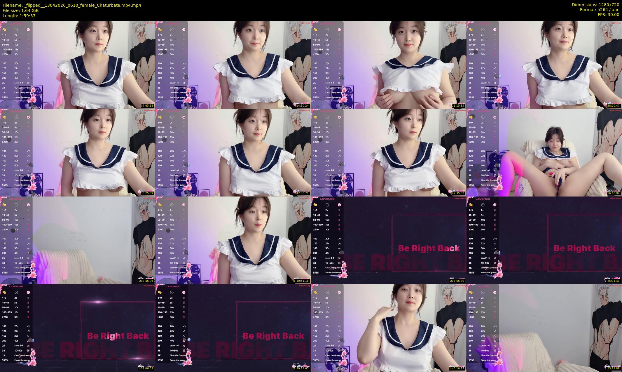 _flipped_ — 120 minute Chaturbate female cam show recording, 720p, Apr 13, 2026