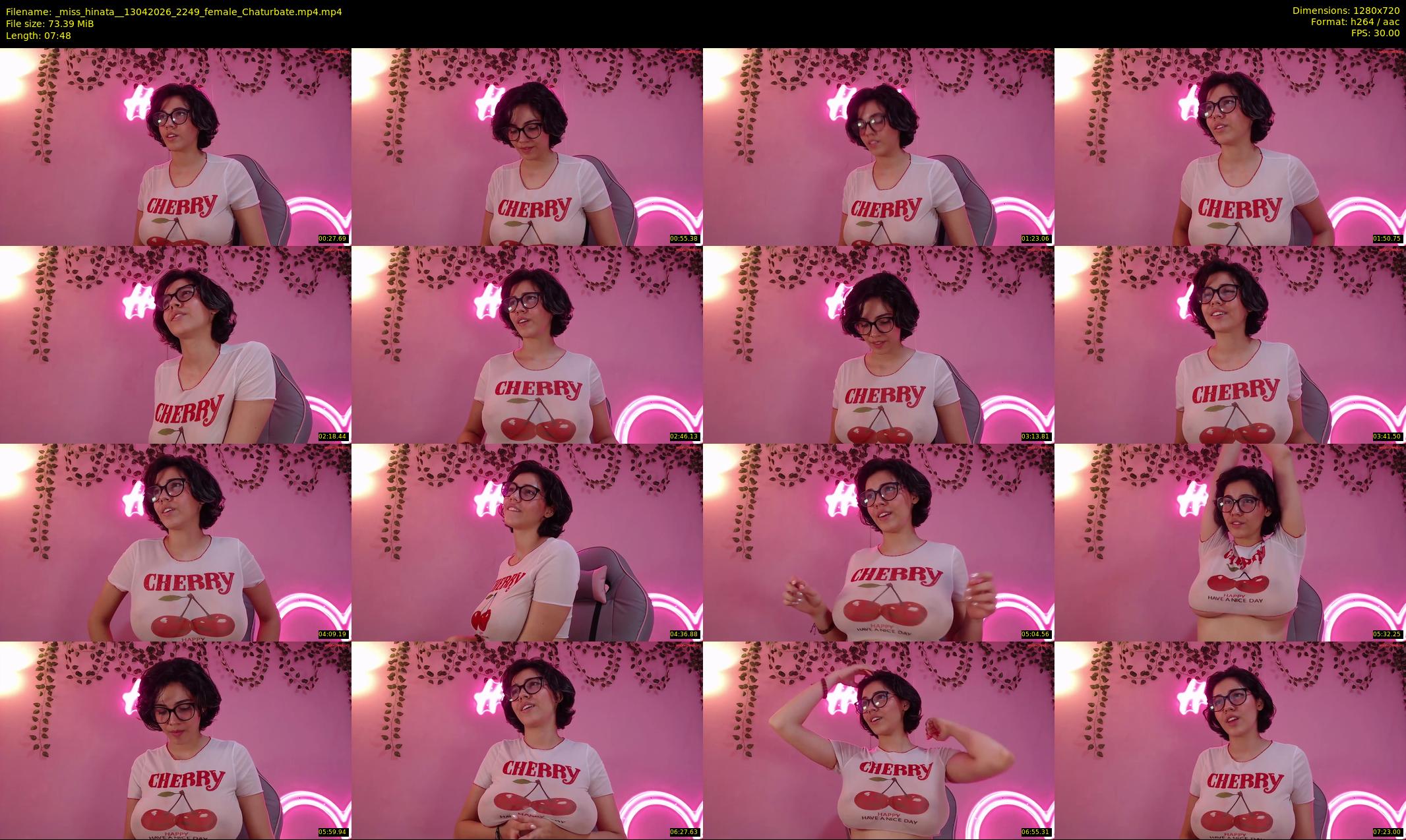 _miss_hinata_ — 8 minute Chaturbate female cam show recording, 720p, Apr 13, 2026