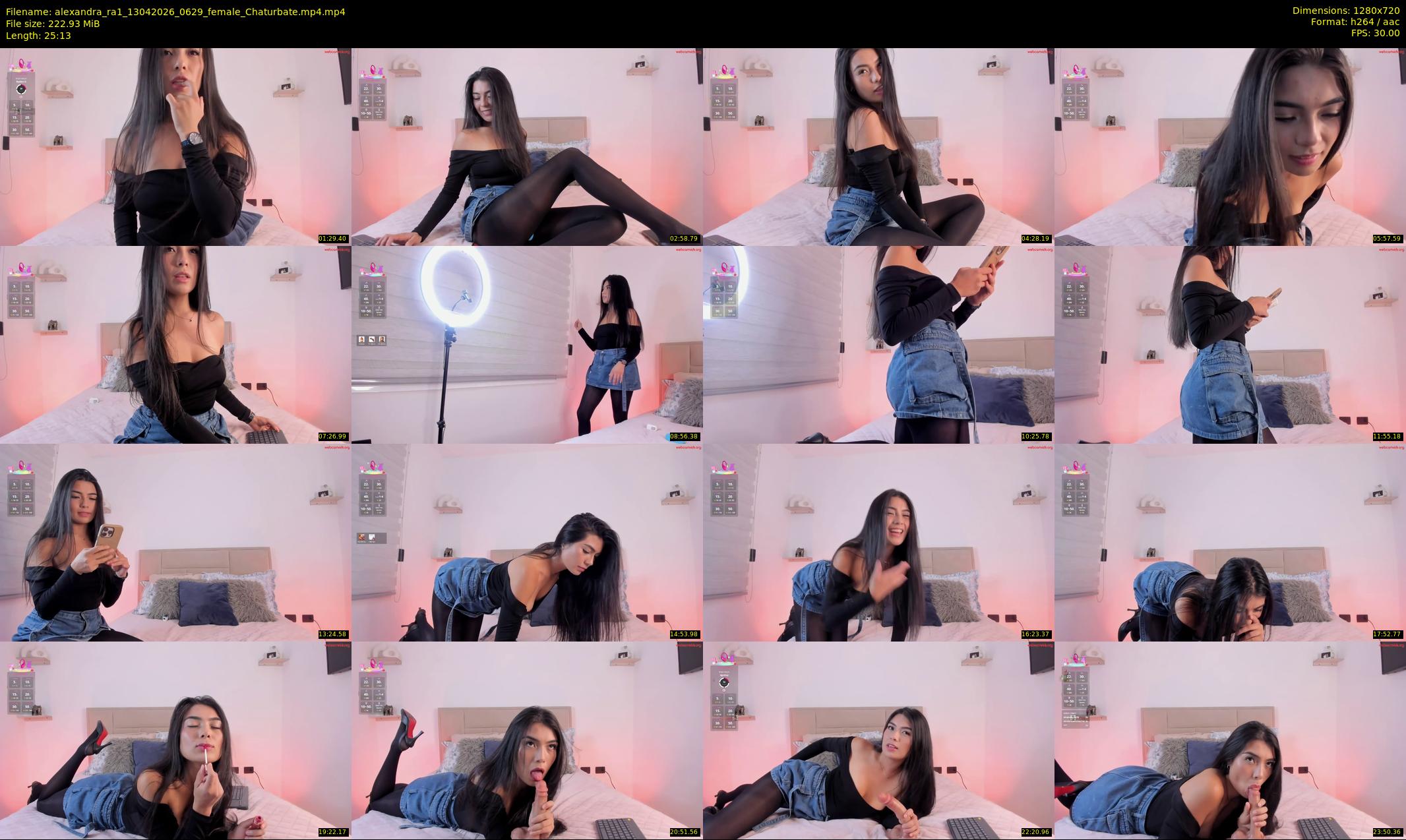 alexandra_ra1 — 26 minute Chaturbate female cam show recording, 720p, Apr 13, 2026