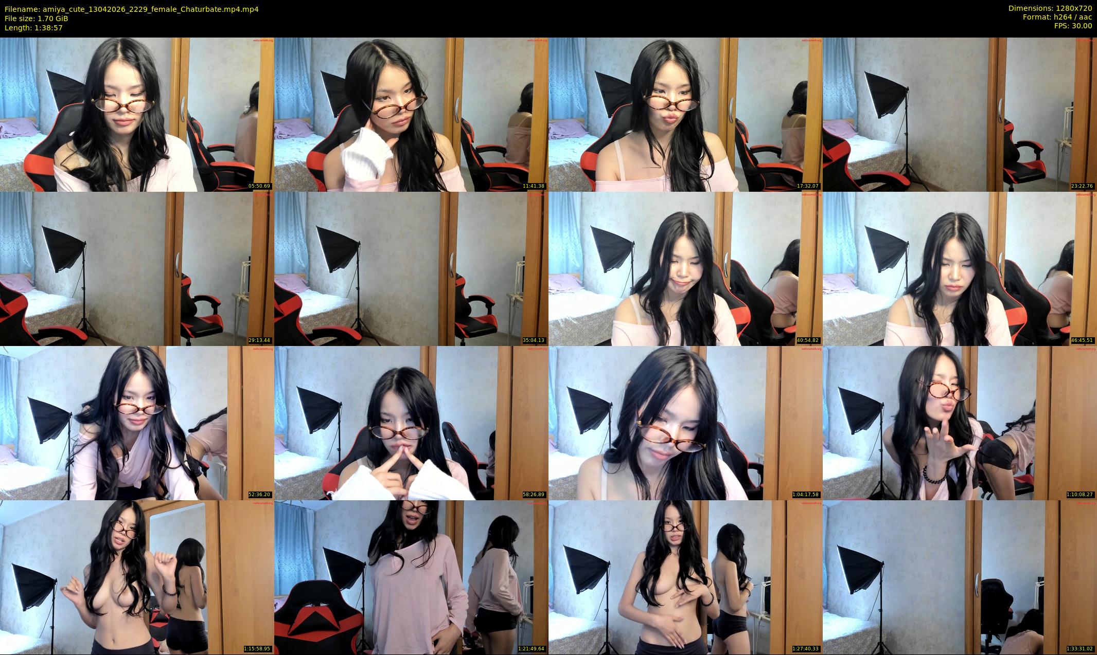 amiya_cute — 99 minute Chaturbate female cam show recording, 720p, Apr 13, 2026