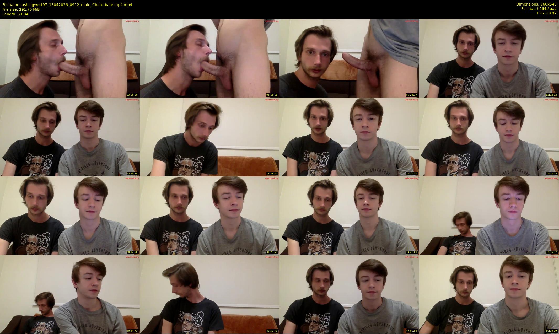 ashingwest97 — 54 minute Chaturbate male cam show recording, 480p, Apr 13, 2026