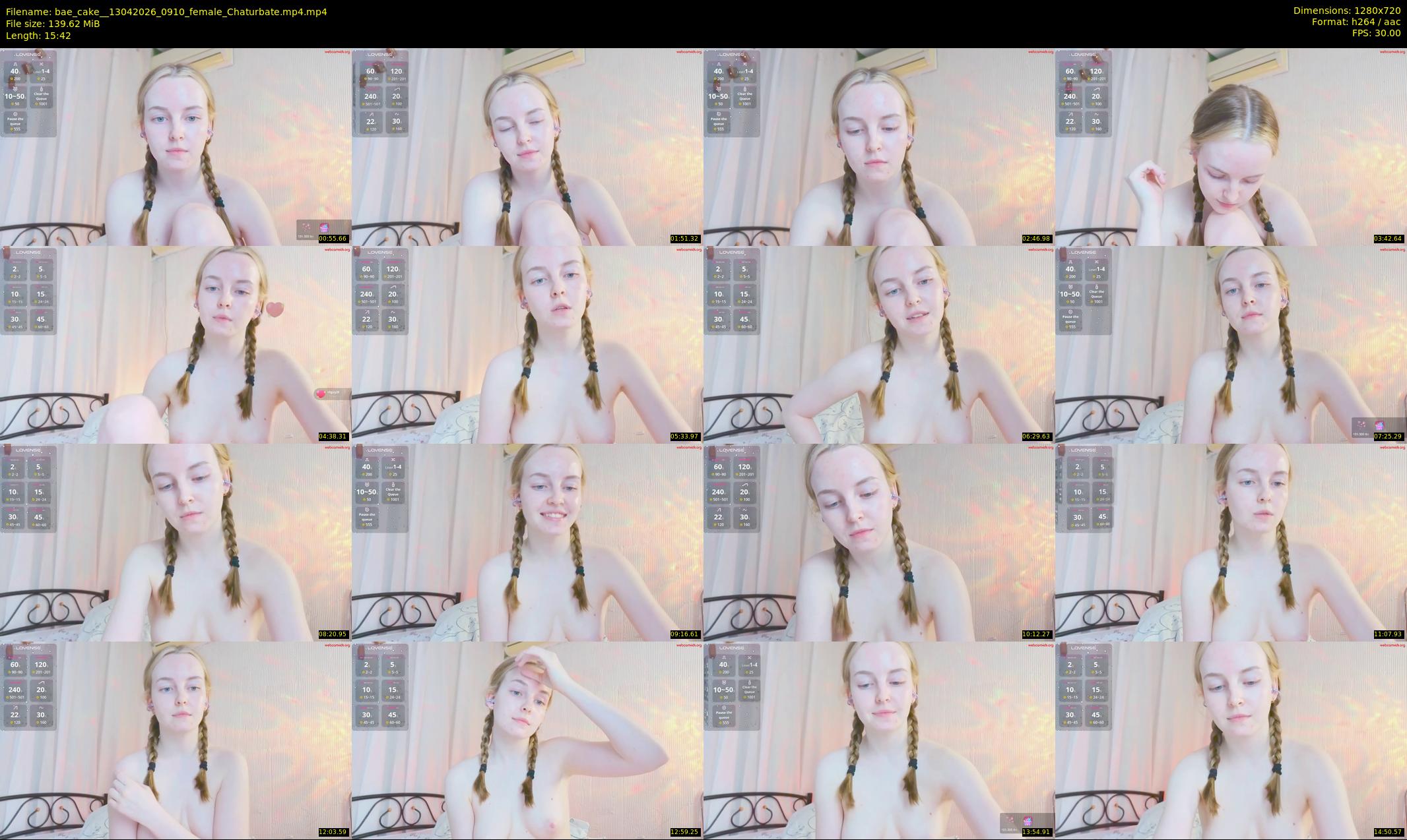 bae_cake_ — 16 minute Chaturbate female cam show recording, 720p, Apr 13, 2026