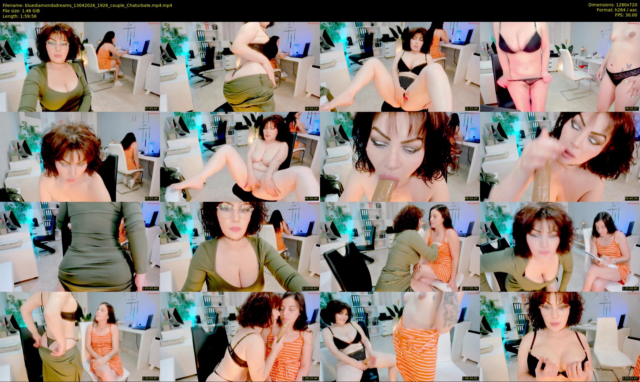 bluediamondsdreams — 120 minute Chaturbate couple cam show recording, 720p, Apr 13, 2026