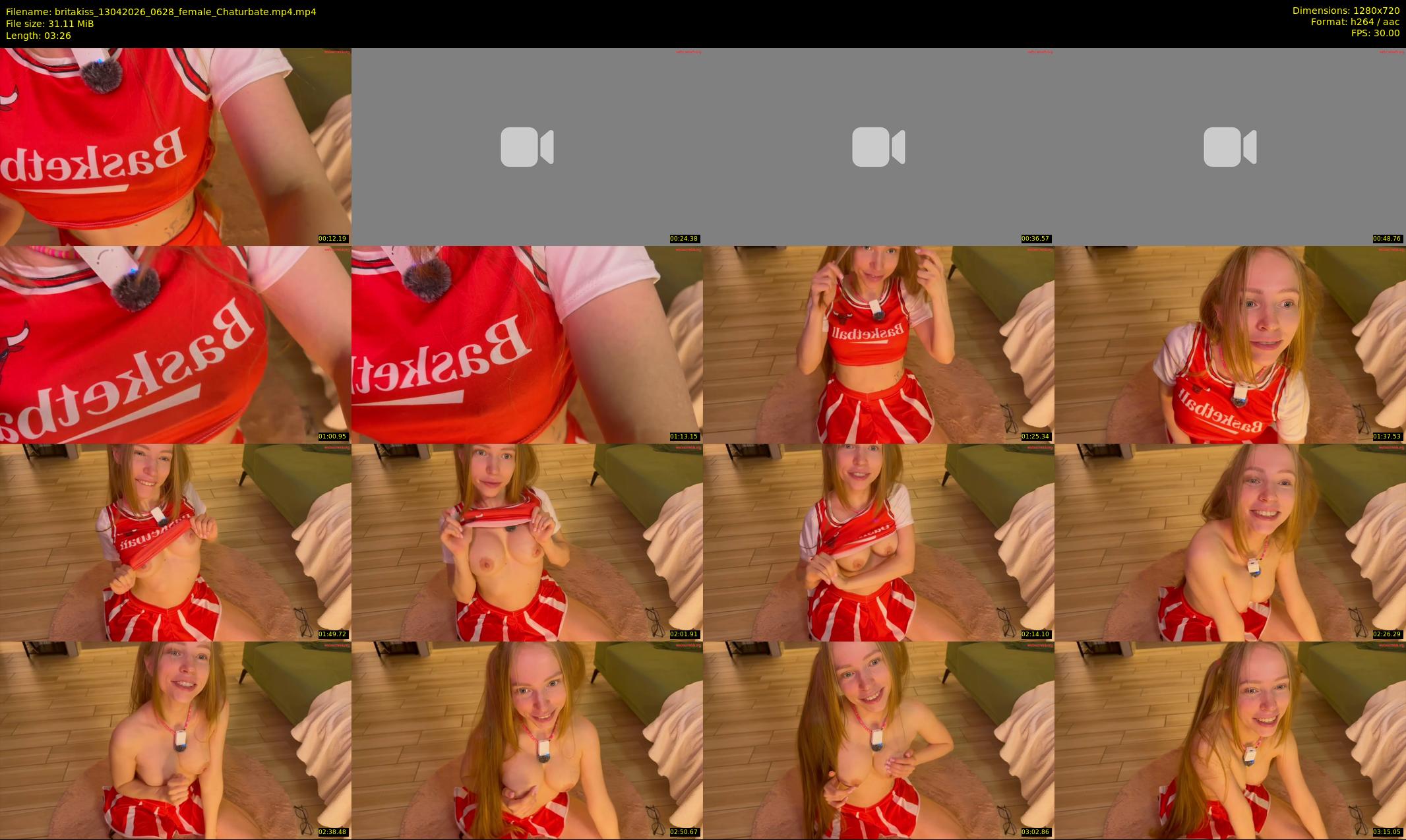 britakiss — 4 minute Chaturbate female cam show recording, 720p, Apr 13, 2026