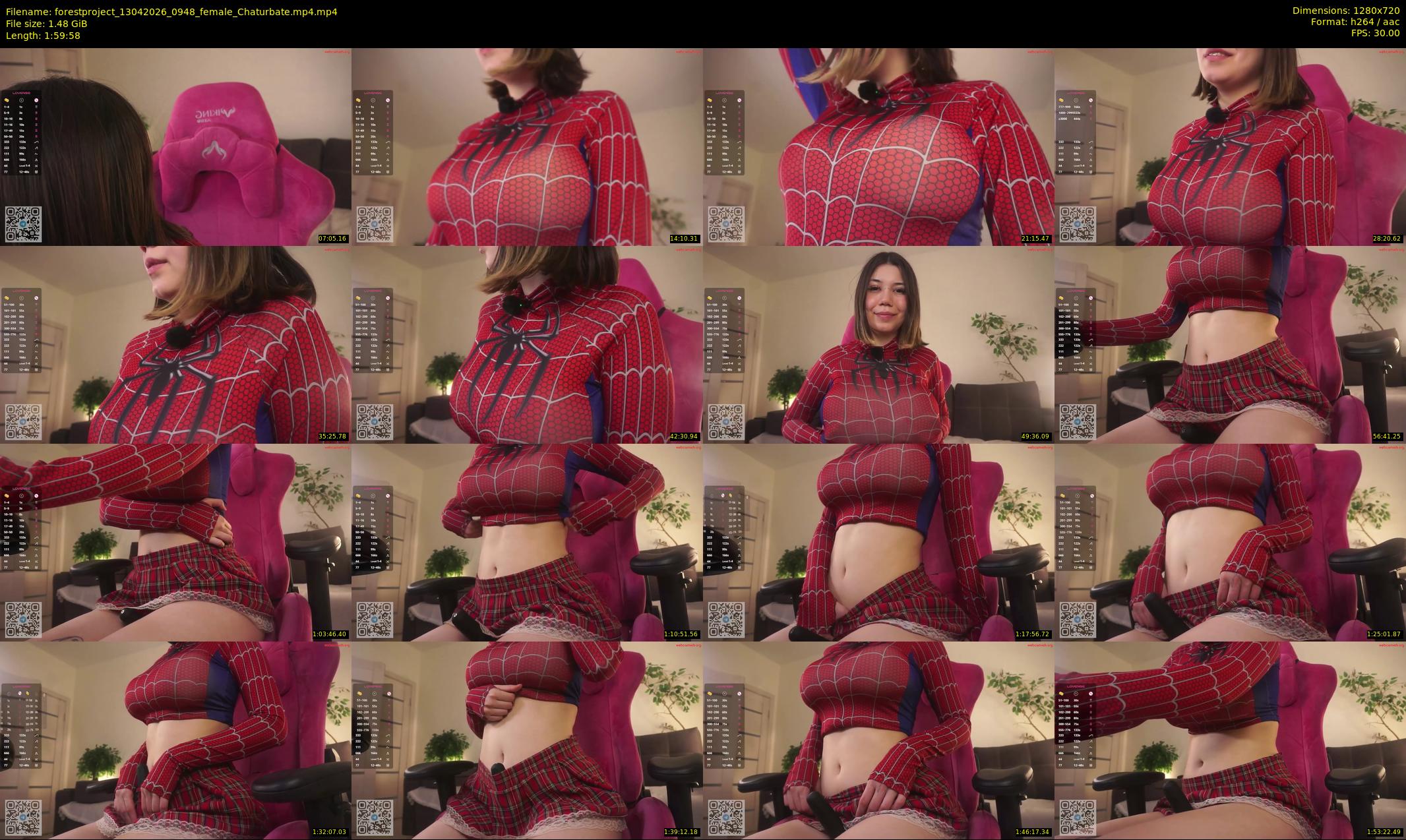 forestproject — 120 minute Chaturbate female cam show recording, 720p, Apr 13, 2026