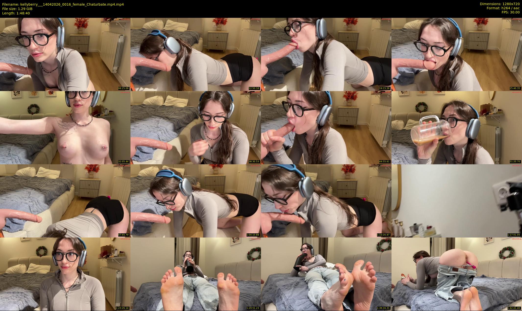 kellyberry__ — 109 minute Chaturbate female cam show recording, 720p, Apr 14, 2026