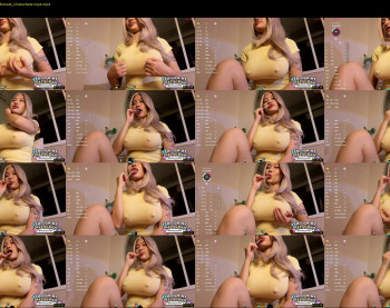 kimryu — 4 minute Chaturbate female cam show recording, 720p, Apr 13, 2026