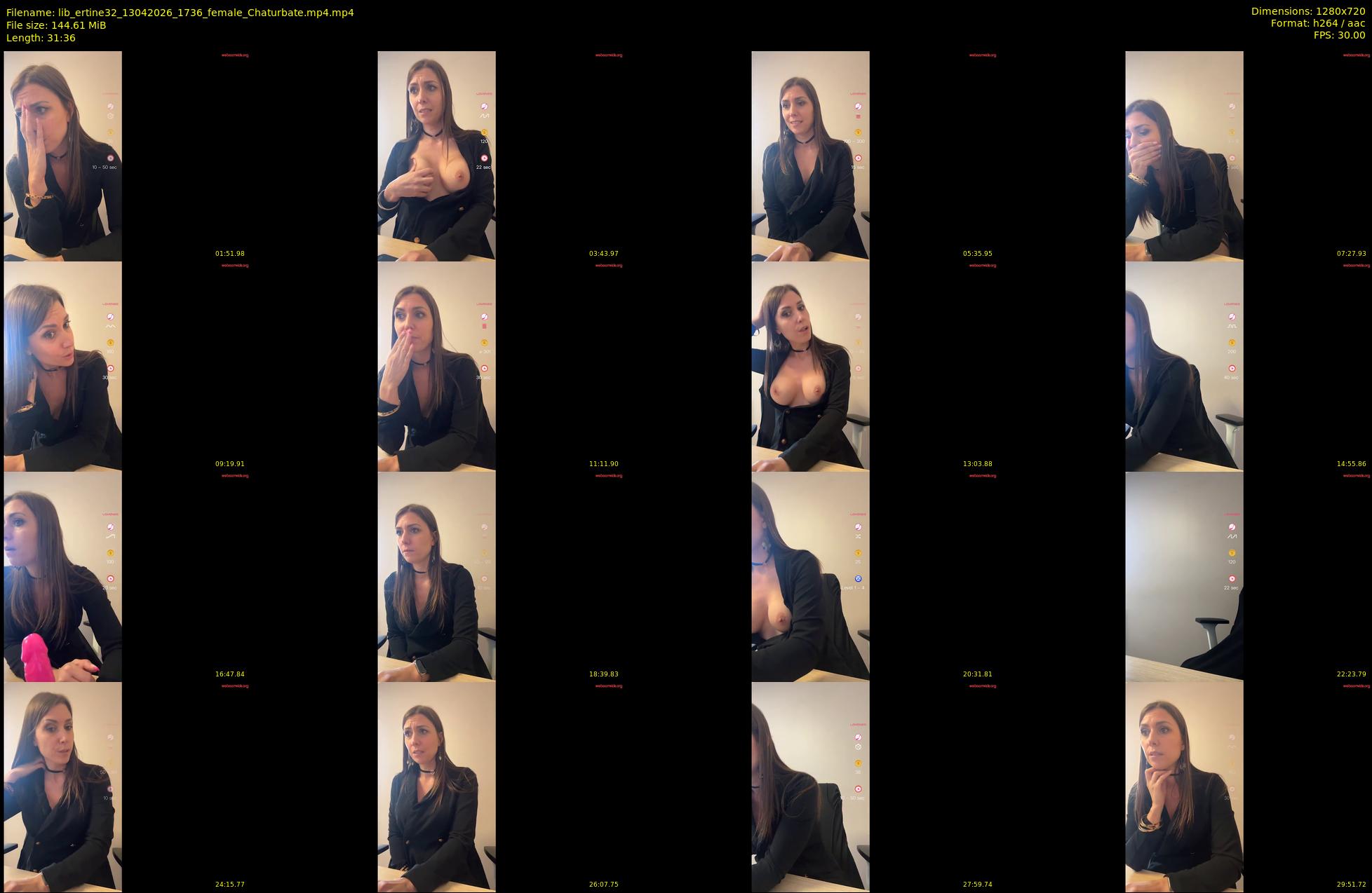lib_ertine32 — 32 minute Chaturbate female cam show recording, 720p, Apr 13, 2026