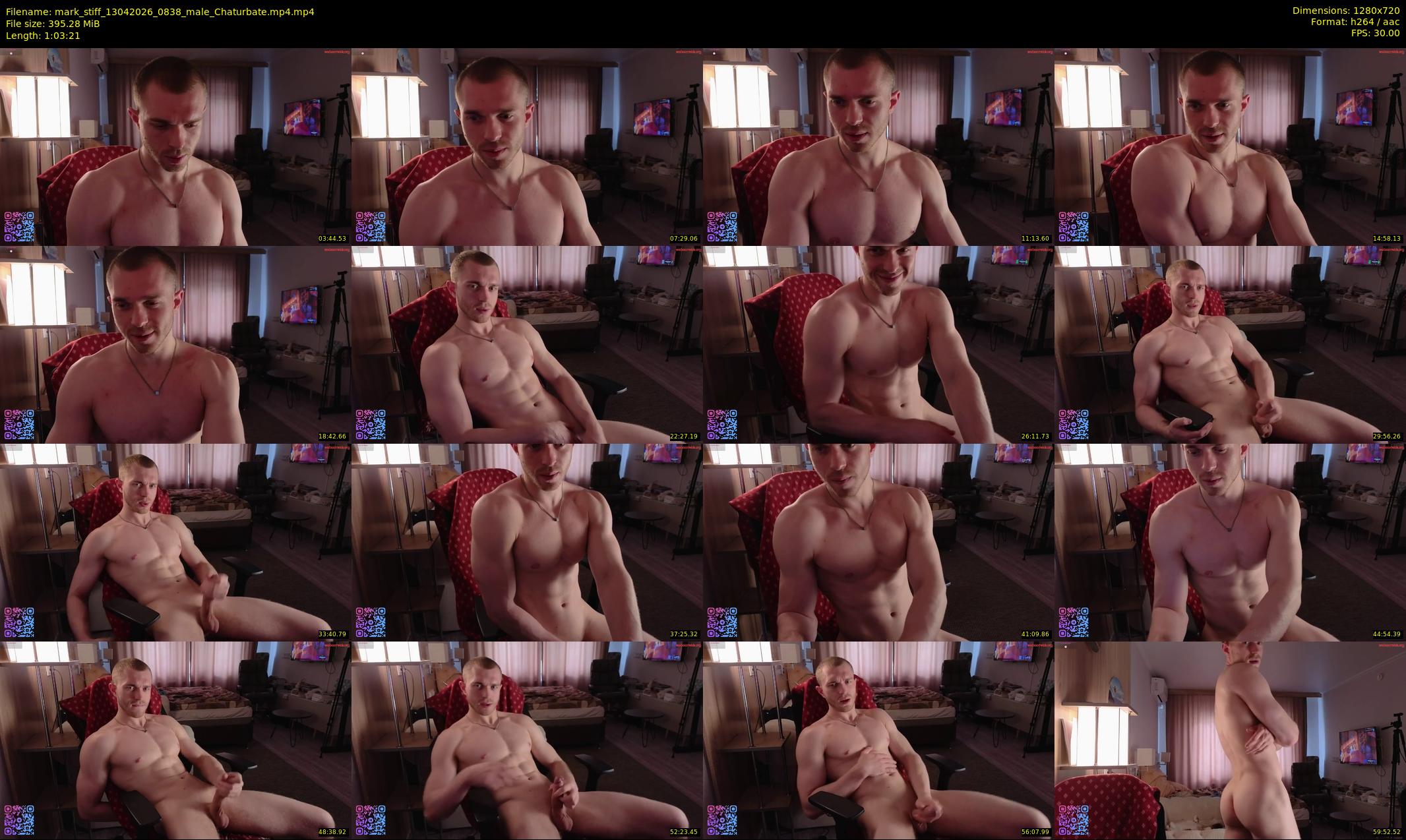 mark_stiff — 64 minute Chaturbate male cam show recording, 720p, Apr 13, 2026