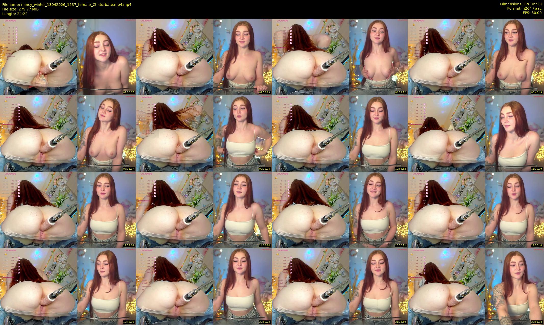 nancy_winter — 25 minute Chaturbate female cam show recording, 720p, Apr 13, 2026
