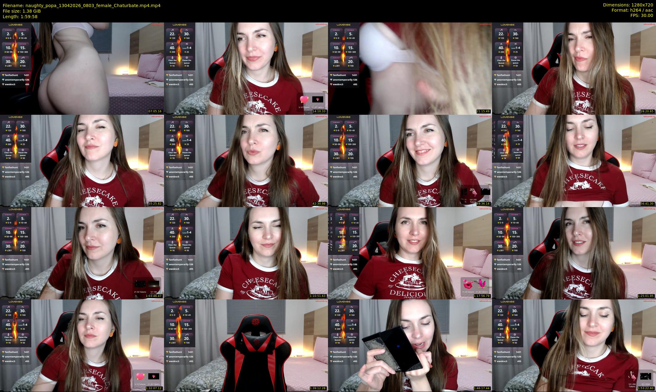 naughty_popa — 120 minute Chaturbate female cam show recording, 720p, Apr 13, 2026