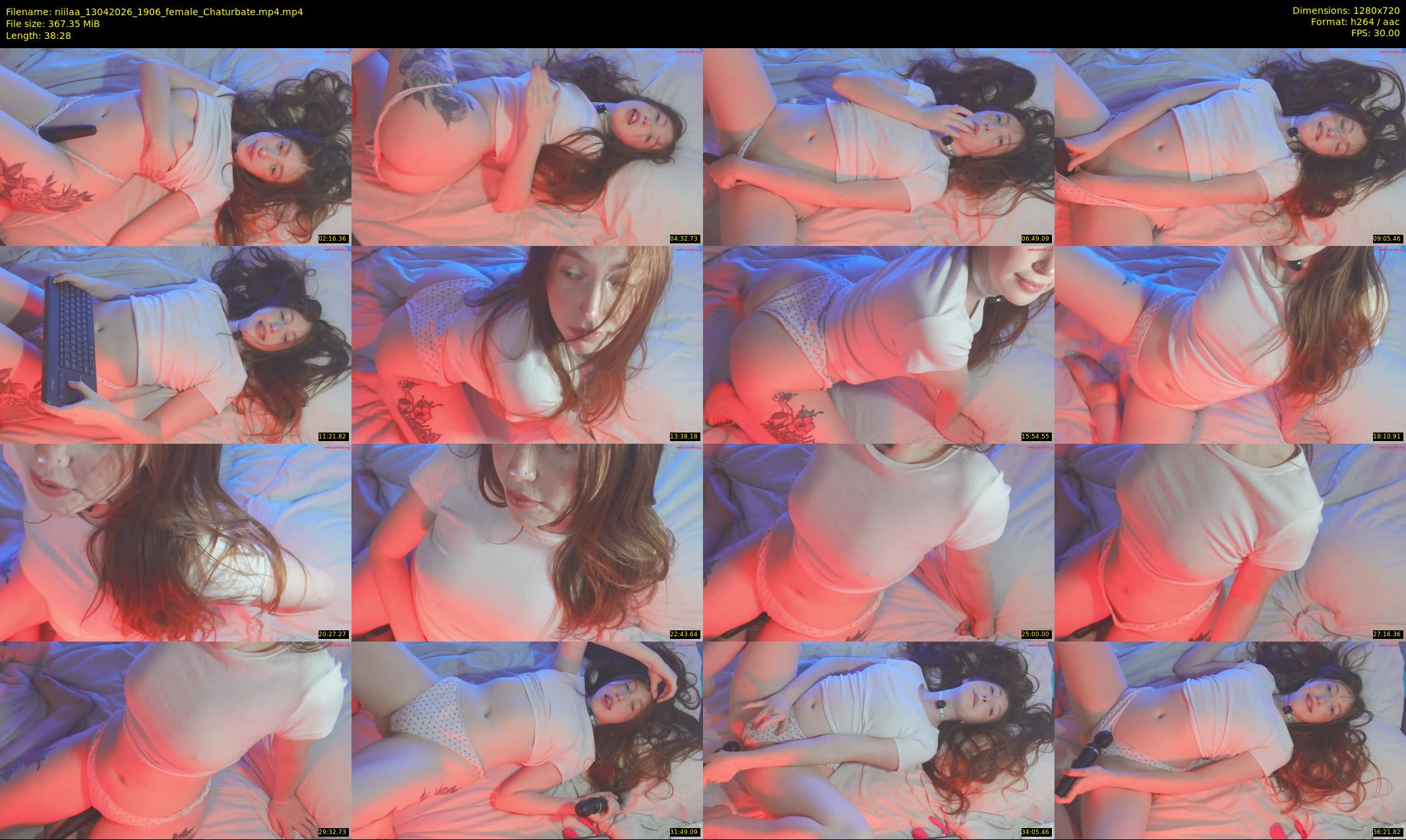 niilaa — 39 minute Chaturbate female cam show recording, 720p, Apr 13, 2026
