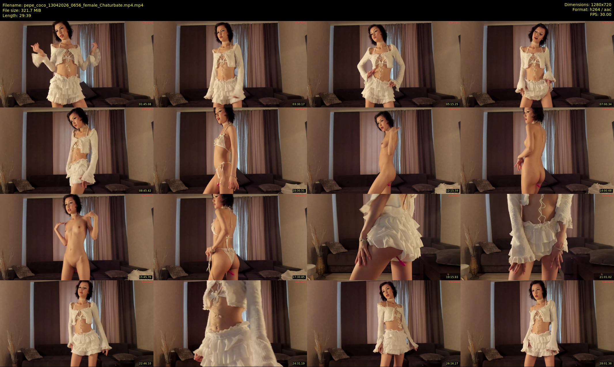 pepe_coco — 30 minute Chaturbate female cam show recording, 720p, Apr 13, 2026