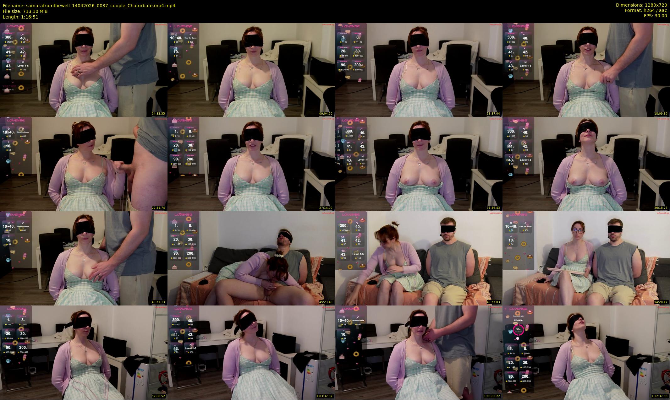 samarafromthewell — 77 minute Chaturbate female cam show recording, 720p, Apr 14, 2026