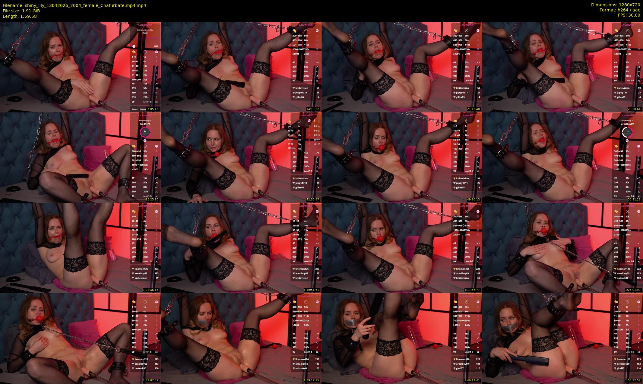 shiny_lily — 120 minute Chaturbate female cam show recording, 720p, Apr 13, 2026