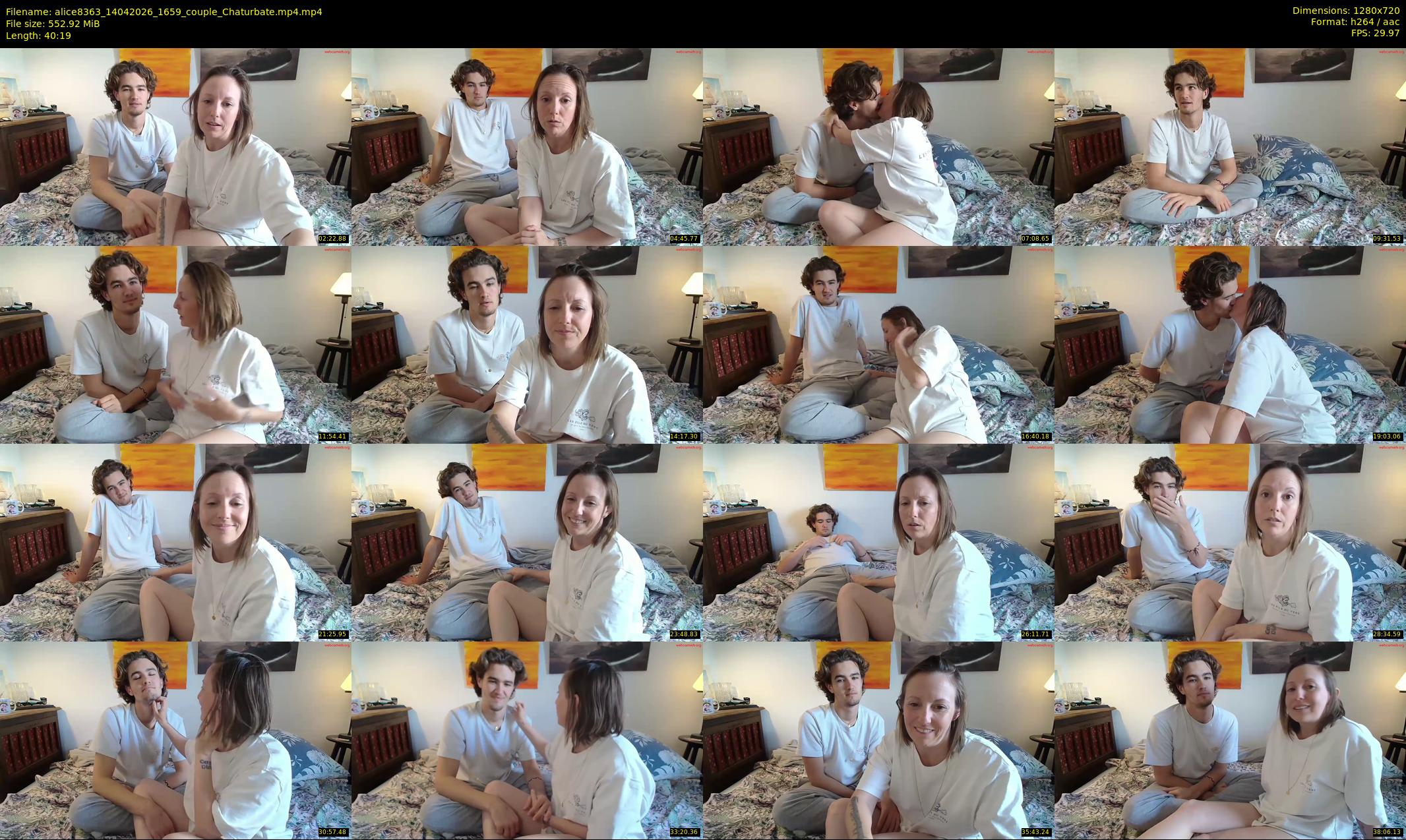 alice8363 — 41 minute Chaturbate female cam show recording, 720p, Apr 14, 2026
