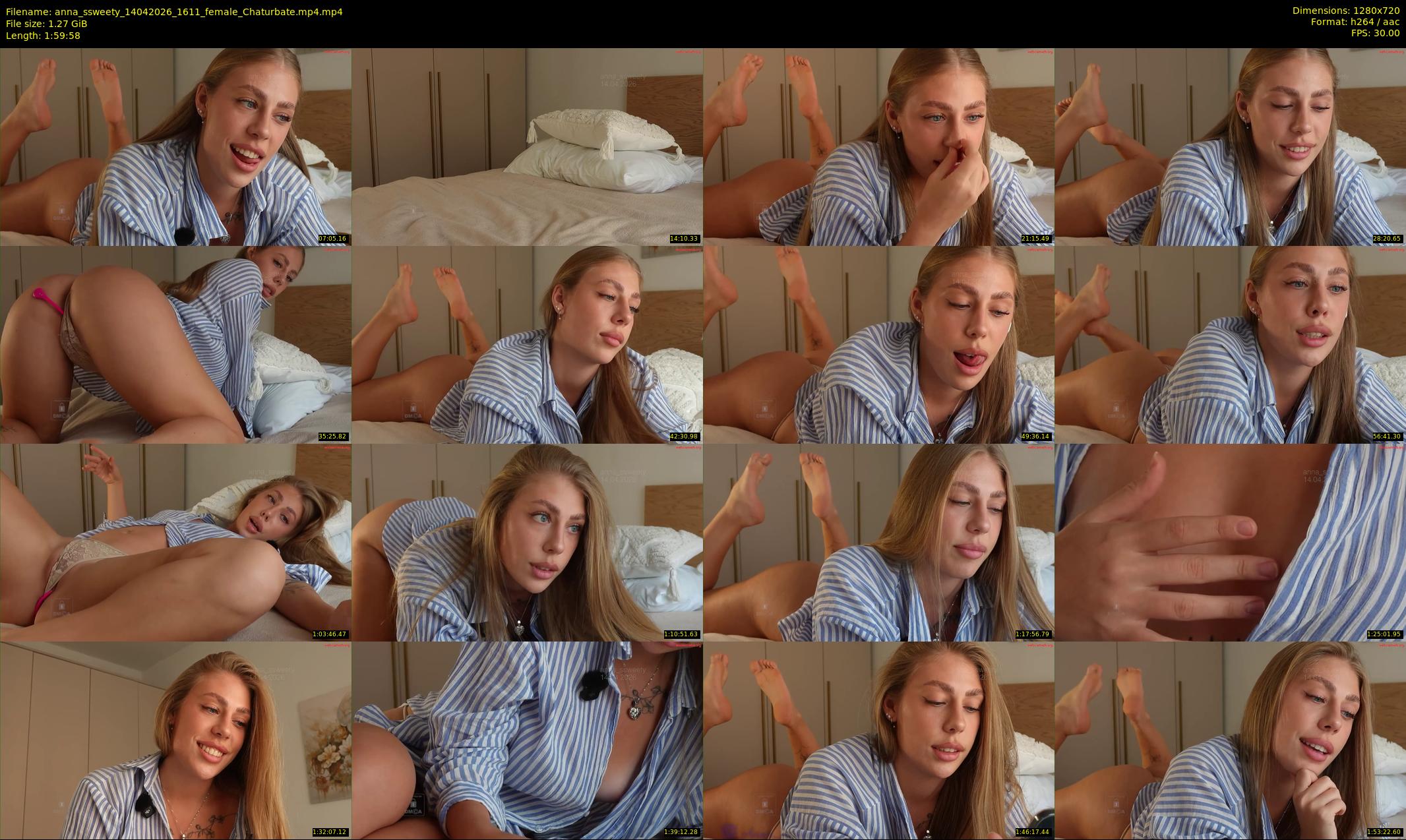 anna_ssweety — 120 minute Chaturbate female cam show recording, 720p, Apr 14, 2026