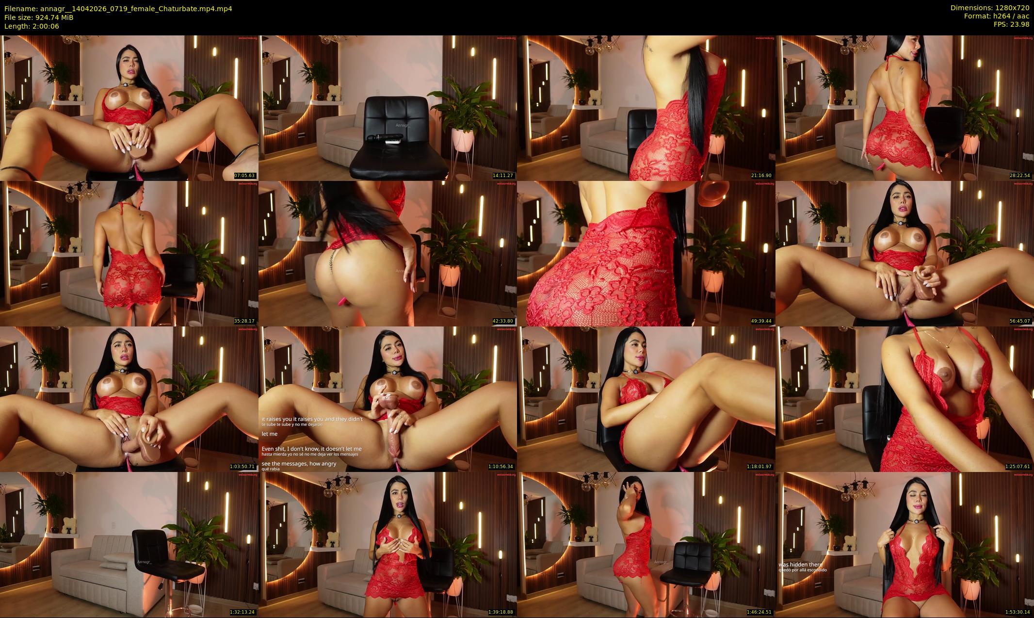 annagr_ — 121 minute Chaturbate female cam show recording, 720p, Apr 14, 2026