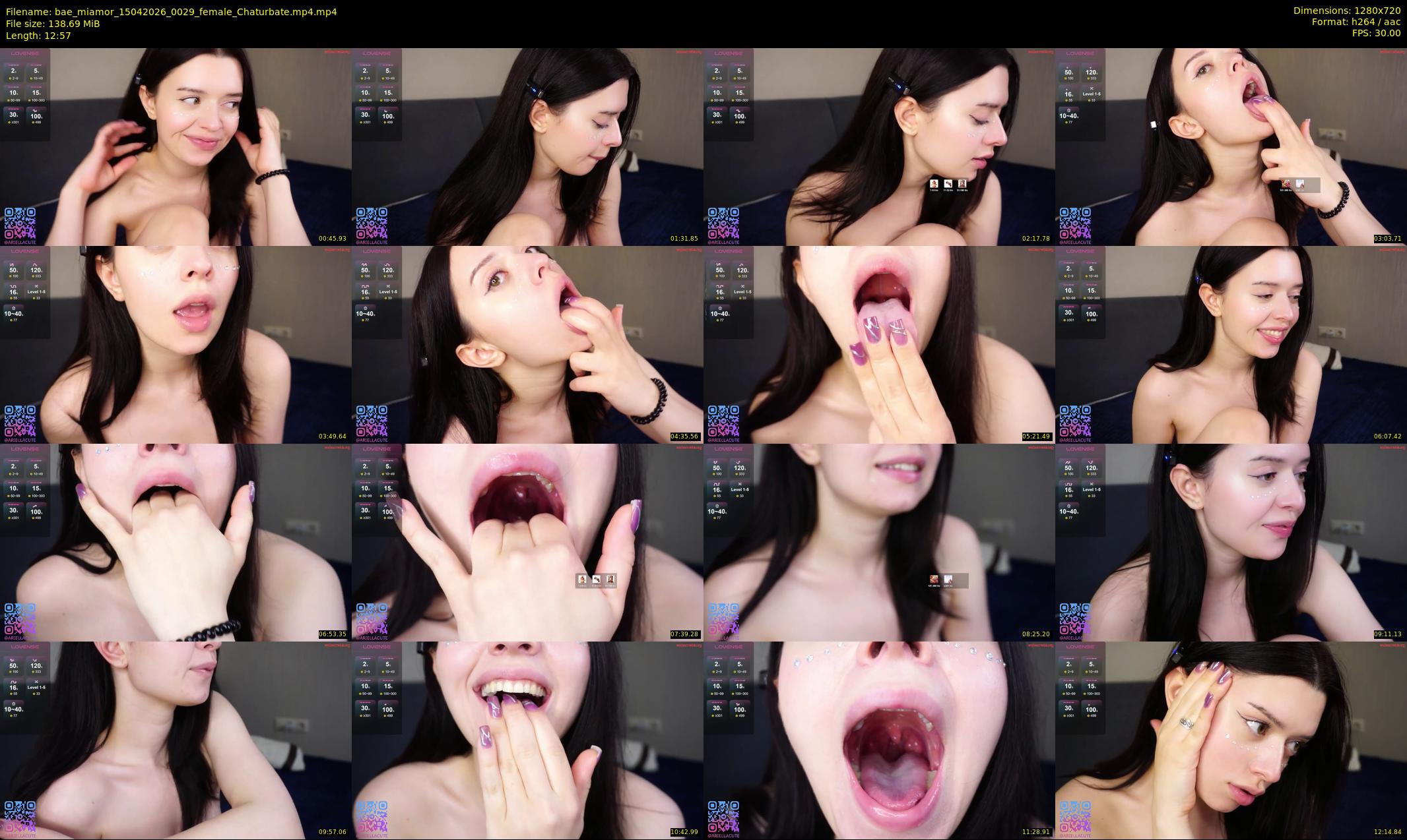 bae_miamor — 13 minute Chaturbate female cam show recording, 720p, Apr 15, 2026