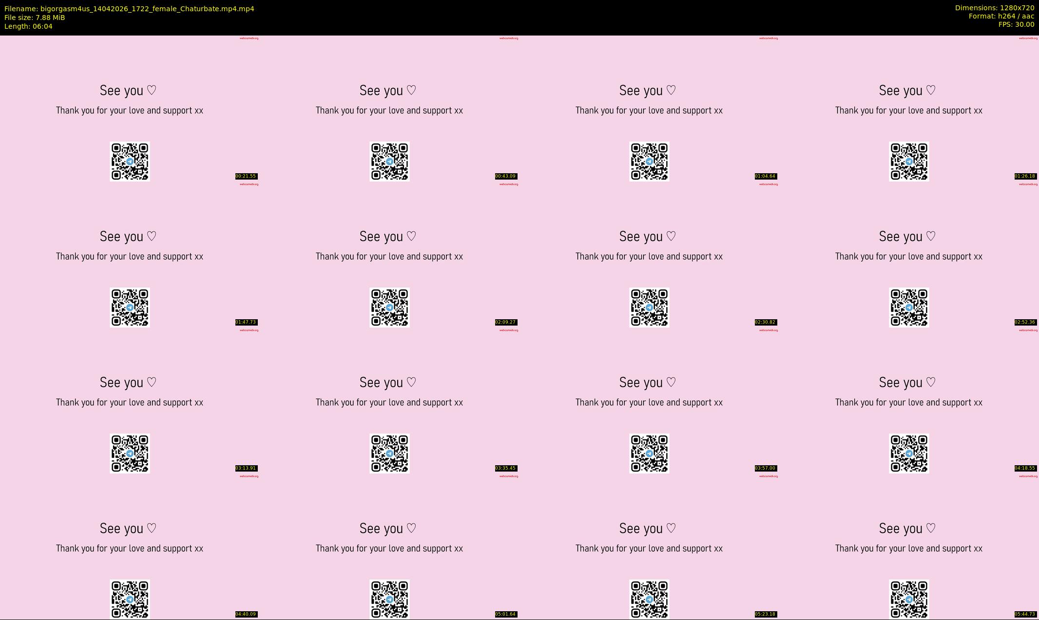 bigorgasm4us — 7 minute Chaturbate female cam show recording, 720p, Apr 14, 2026