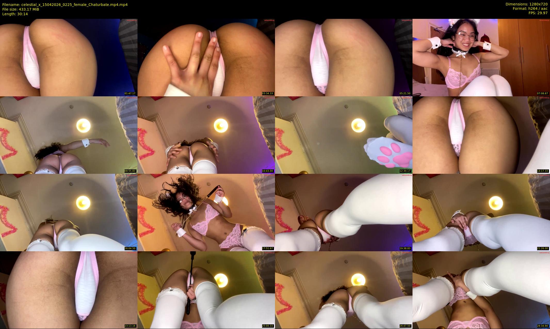 celestial_x — 31 minute Chaturbate female cam show recording, 720p, Apr 15, 2026
