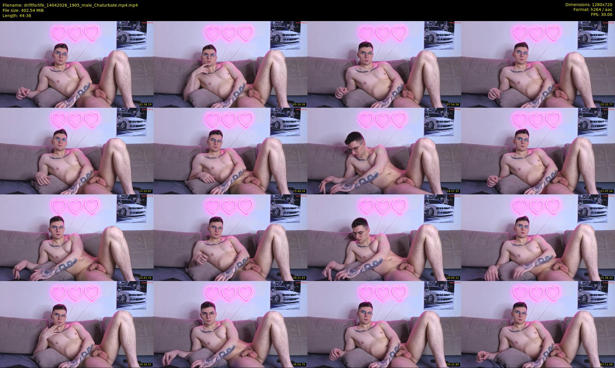 driftforlife — 45 minute Chaturbate couple cam show recording, 720p, Apr 14, 2026