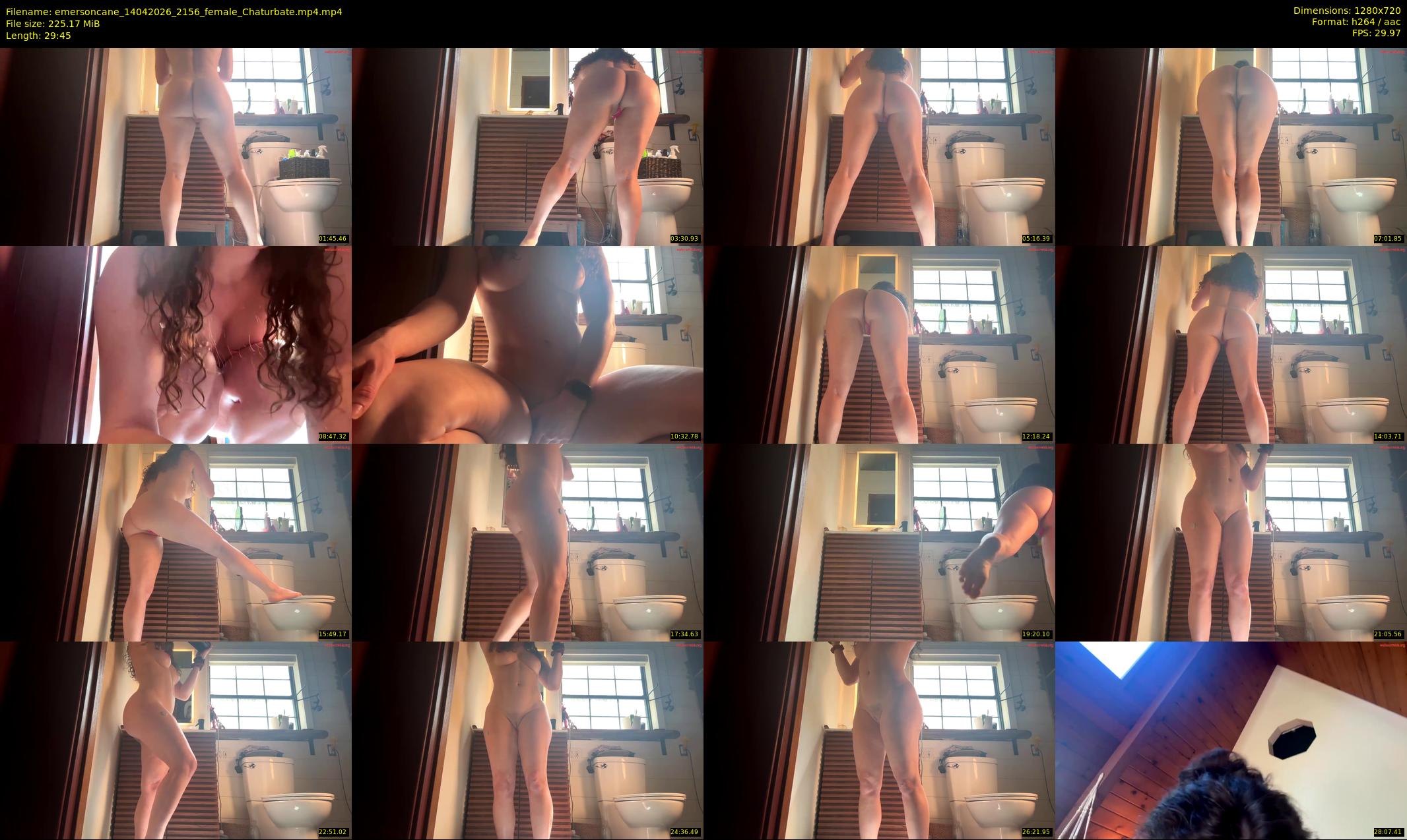 emersoncane — 30 minute Chaturbate female cam show recording, 720p, Apr 14, 2026