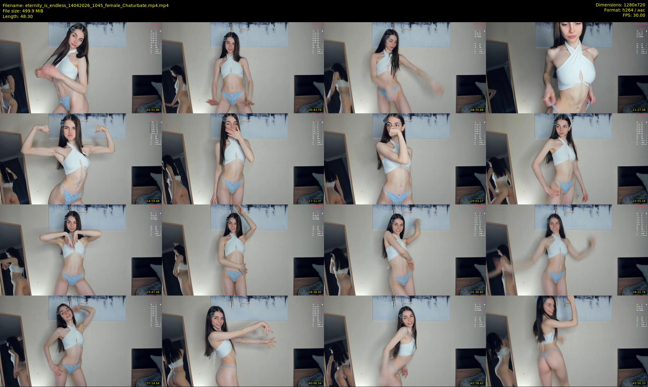 eternity_is_endless — 49 minute Chaturbate female cam show recording, 720p, Apr 14, 2026