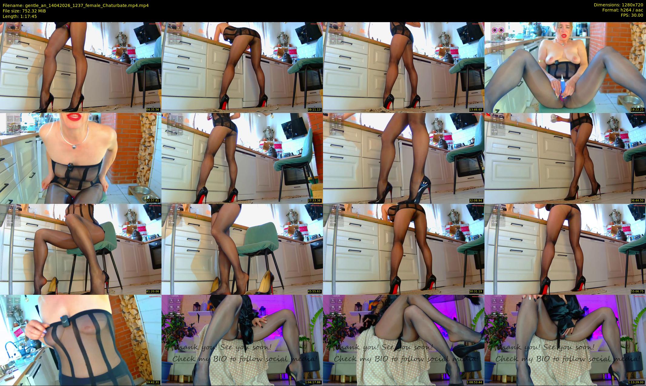gentle_an — 78 minute Chaturbate female cam show recording, 720p, Apr 14, 2026