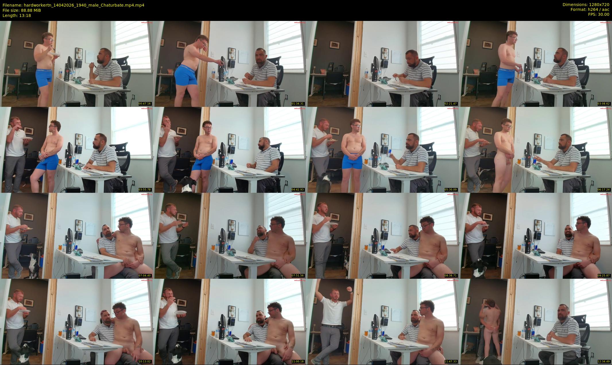 hardworkertn — 14 minute Chaturbate male cam show recording, 720p, Apr 14, 2026