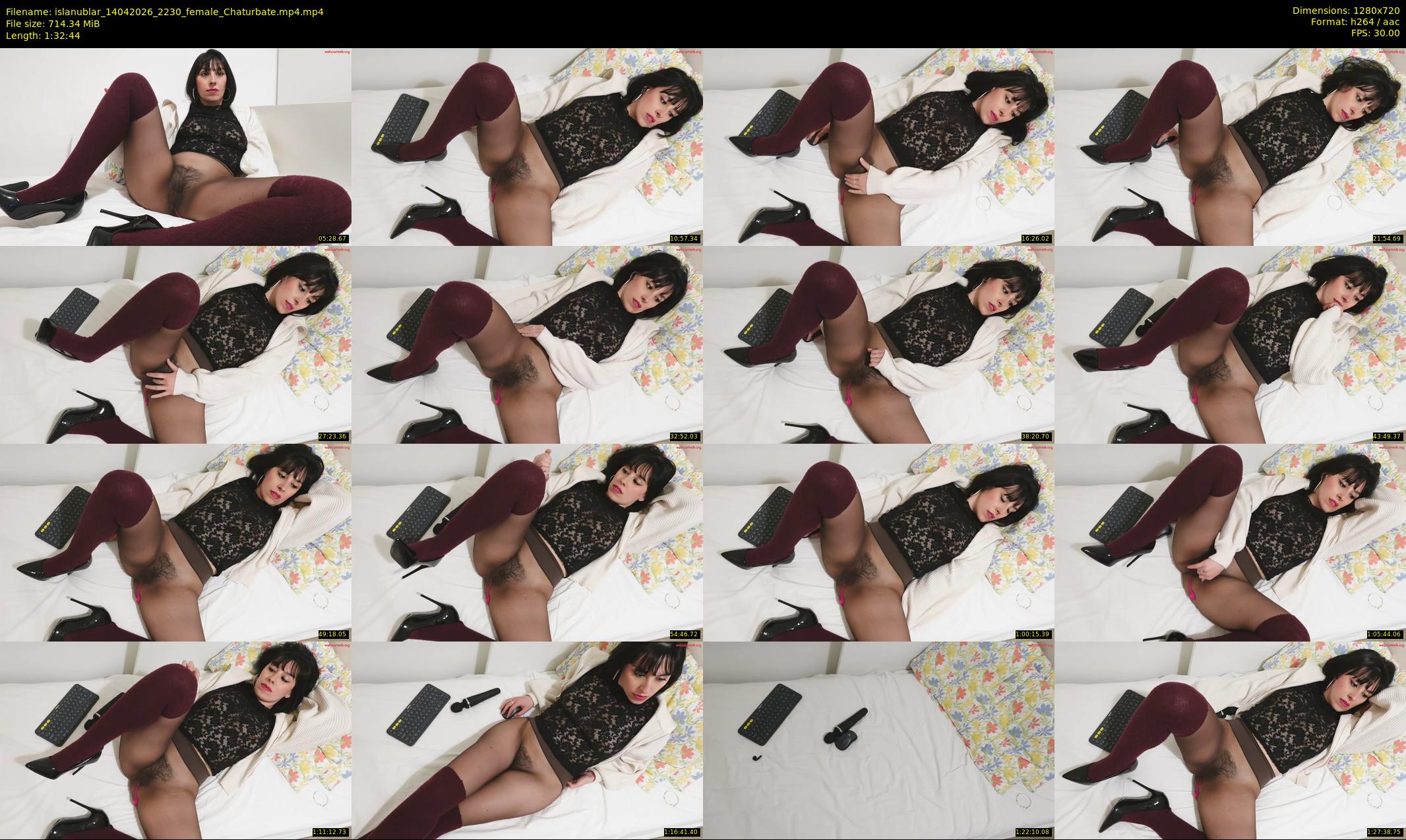 islanublar — 93 minute Chaturbate female cam show recording, 720p, Apr 14, 2026