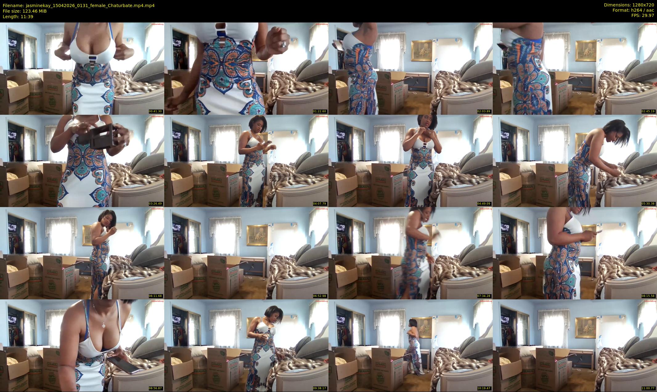 jasminekay — 12 minute Chaturbate female cam show recording, 720p, Apr 15, 2026