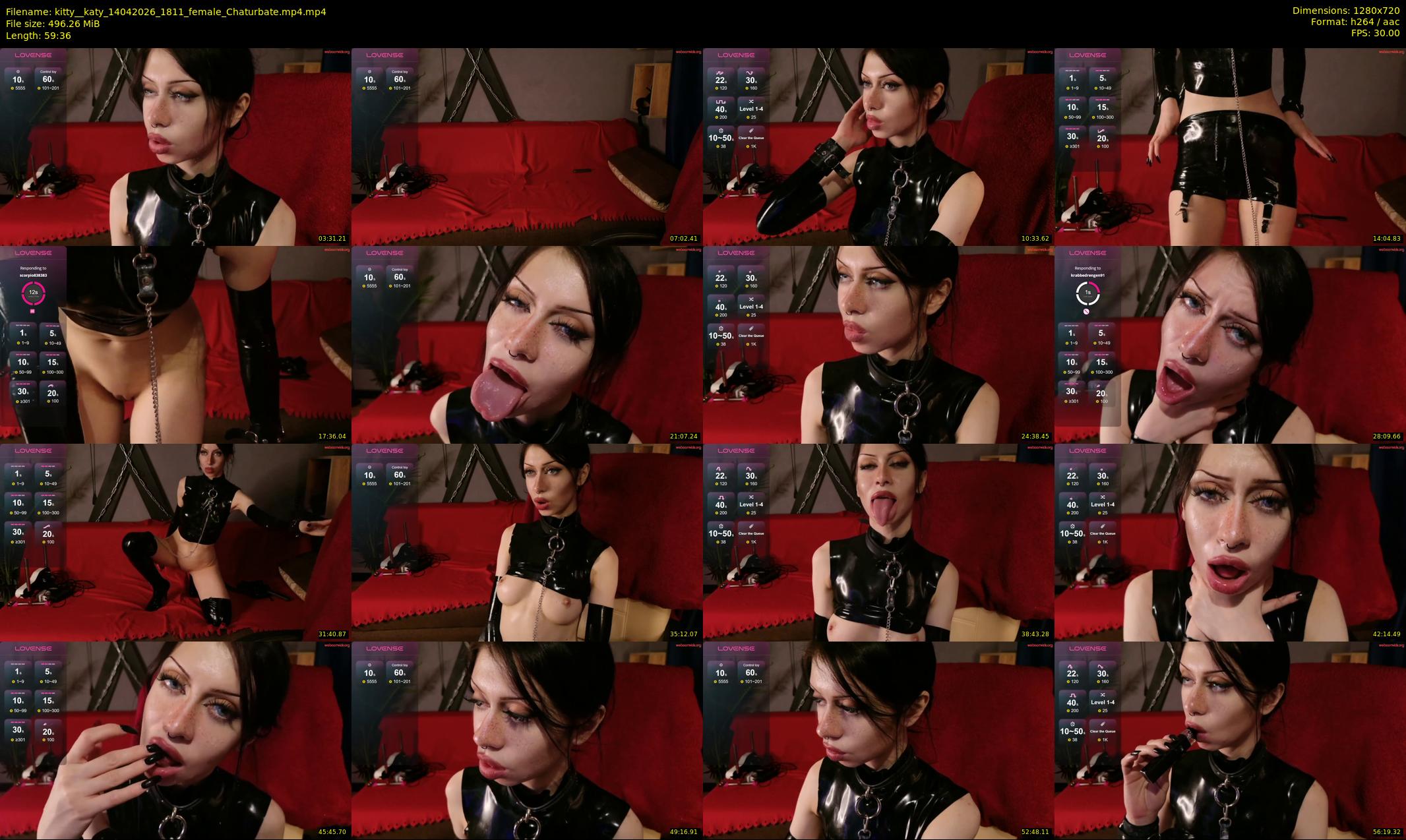 kitty__katy — 60 minute Chaturbate female cam show recording, 720p, Apr 14, 2026