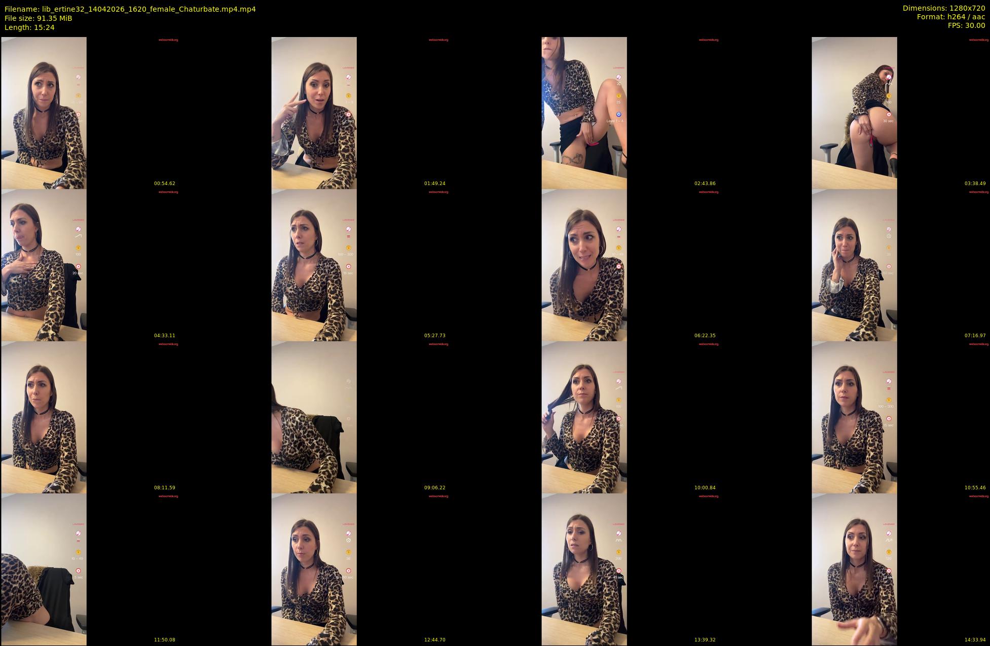 lib_ertine32 — 16 minute Chaturbate female cam show recording, 720p, Apr 14, 2026
