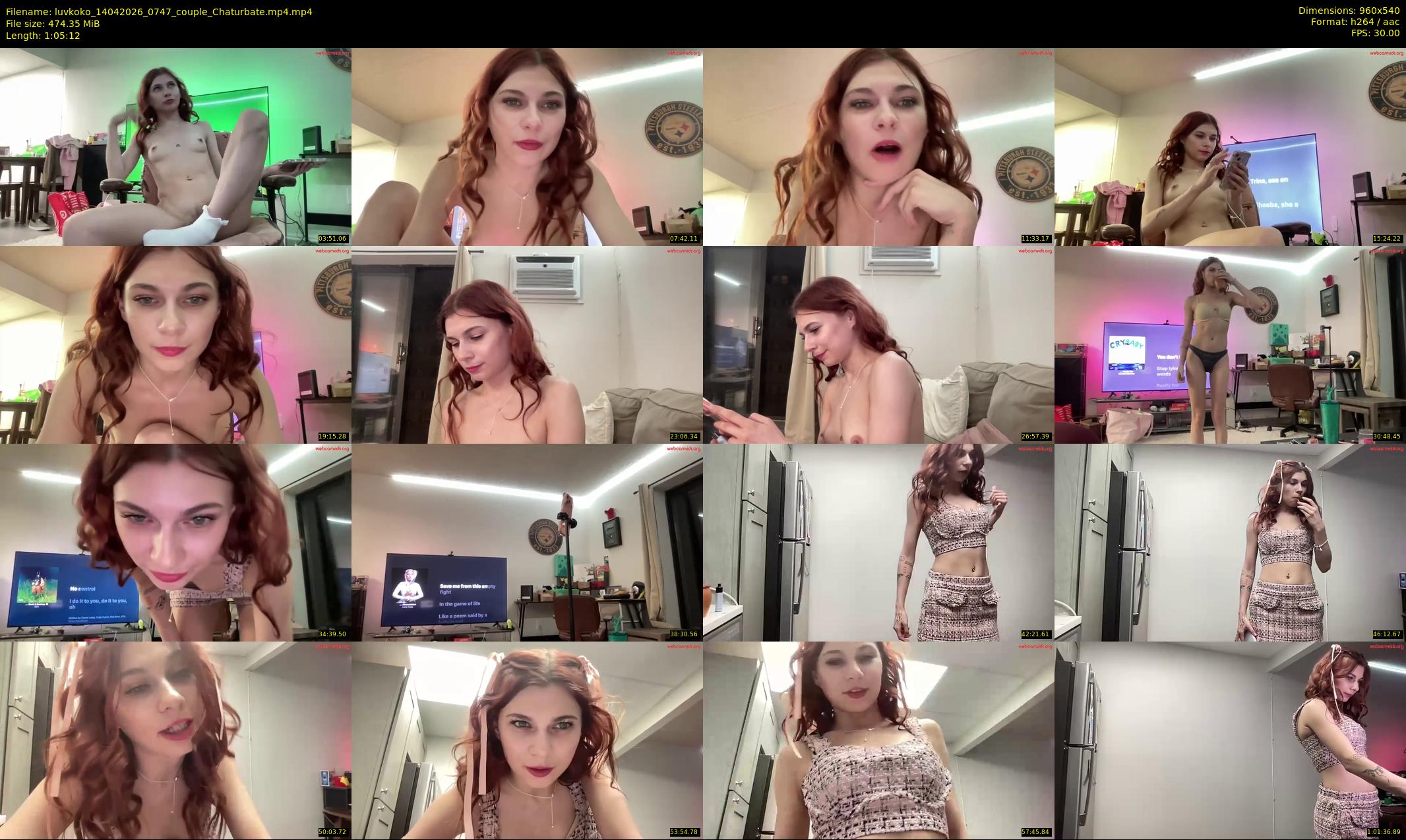 luvkoko — 66 minute Chaturbate couple cam show recording, 480p, Apr 14, 2026