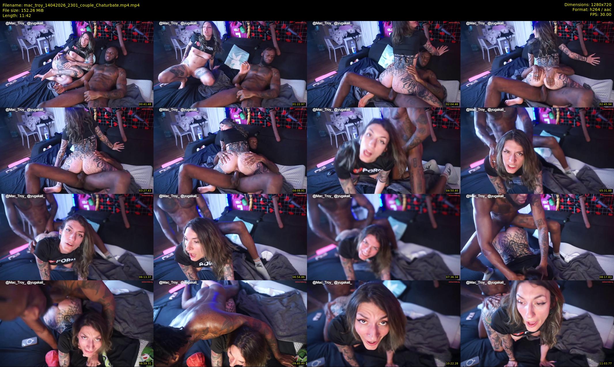 mac_troy — 12 minute Chaturbate couple cam show recording, 720p, Apr 14, 2026