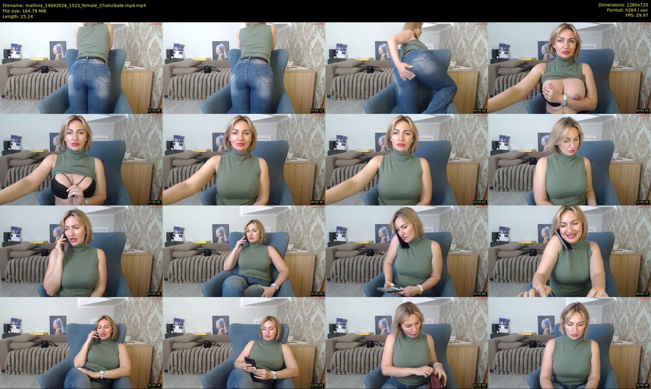 mallinia — 26 minute Chaturbate female cam show recording, 720p, Apr 14, 2026