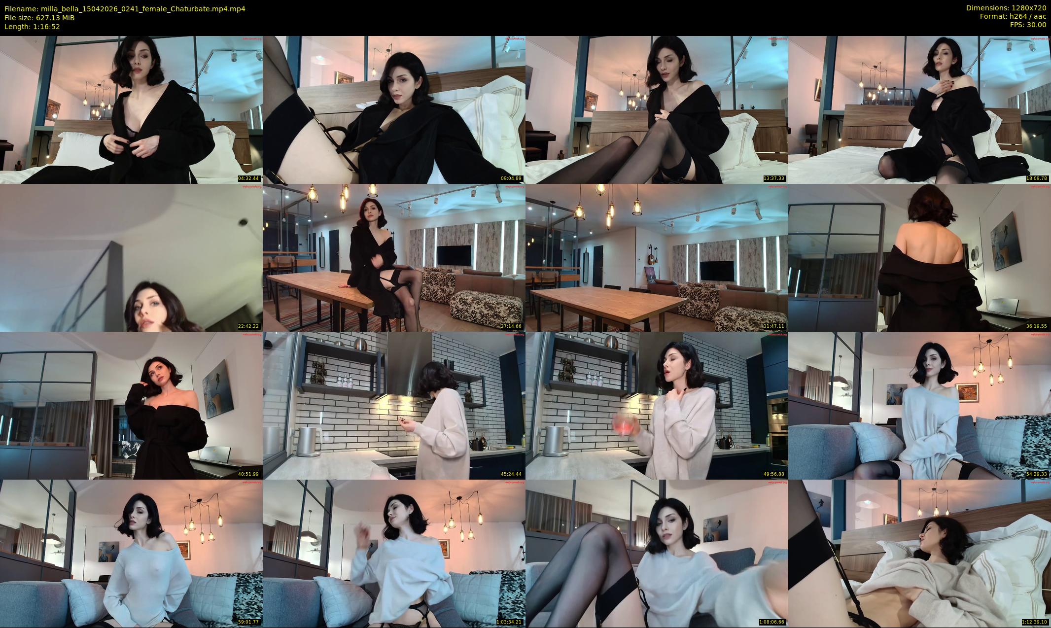 milla_bella — 77 minute Chaturbate female cam show recording, 720p, Apr 15, 2026