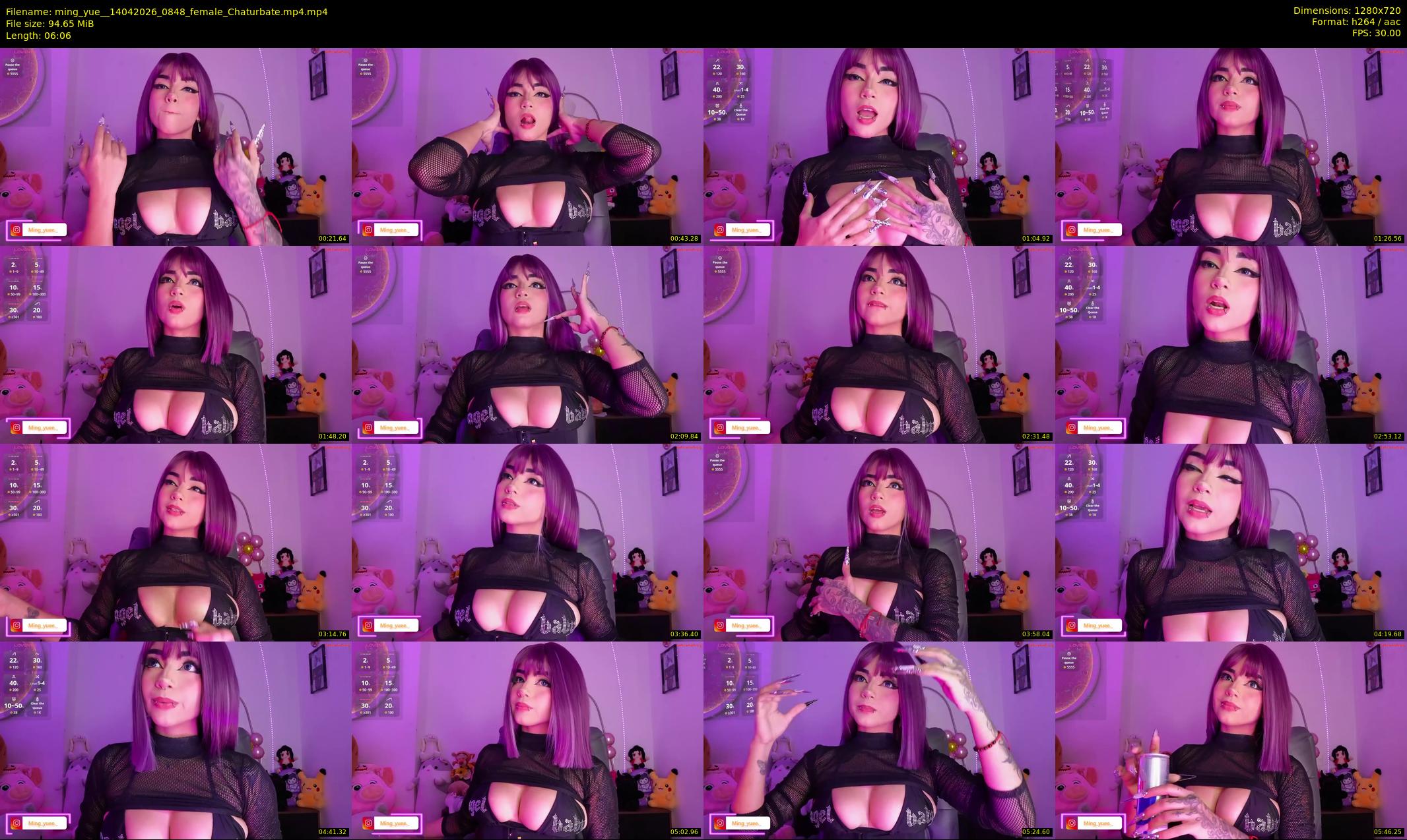 ming_yue_ — 7 minute Chaturbate female cam show recording, 720p, Apr 14, 2026