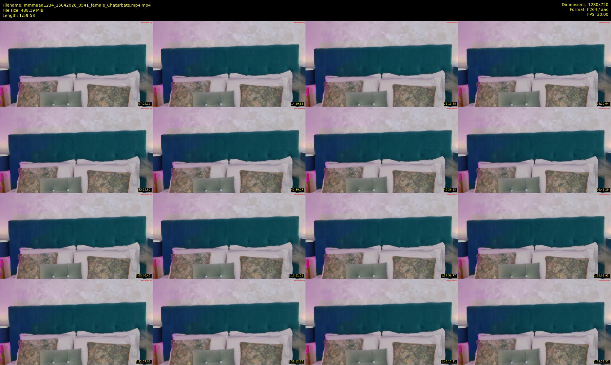 mmmaaa1234 — 120 minute Chaturbate female cam show recording, 720p, Apr 15, 2026